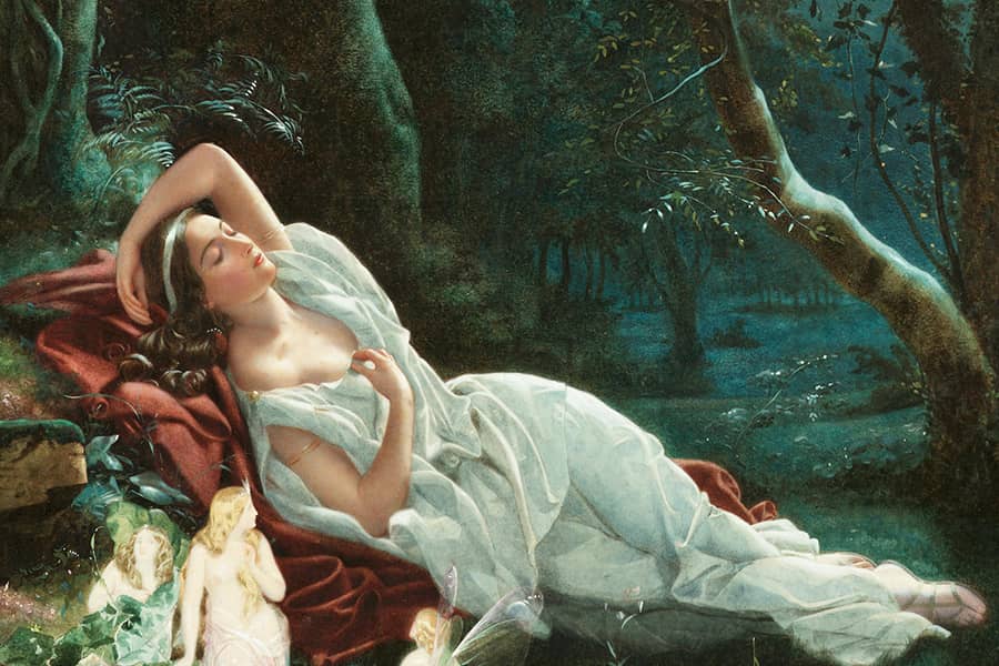 Which playwright wrote A Midsummer Night’s Dream, a comedy involving fairies, magic, and lovers?