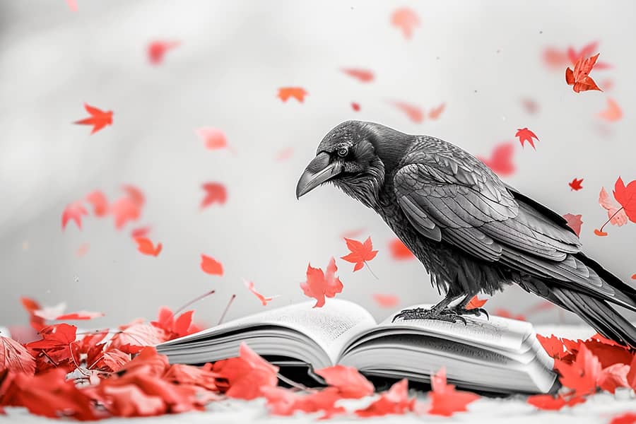 Which poet is known for The Raven?